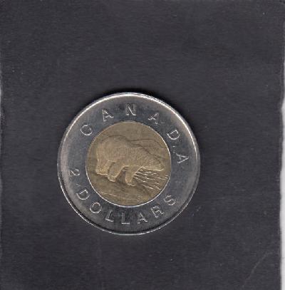 Beschrijving: 2 Dollar  POLAR-BEAR